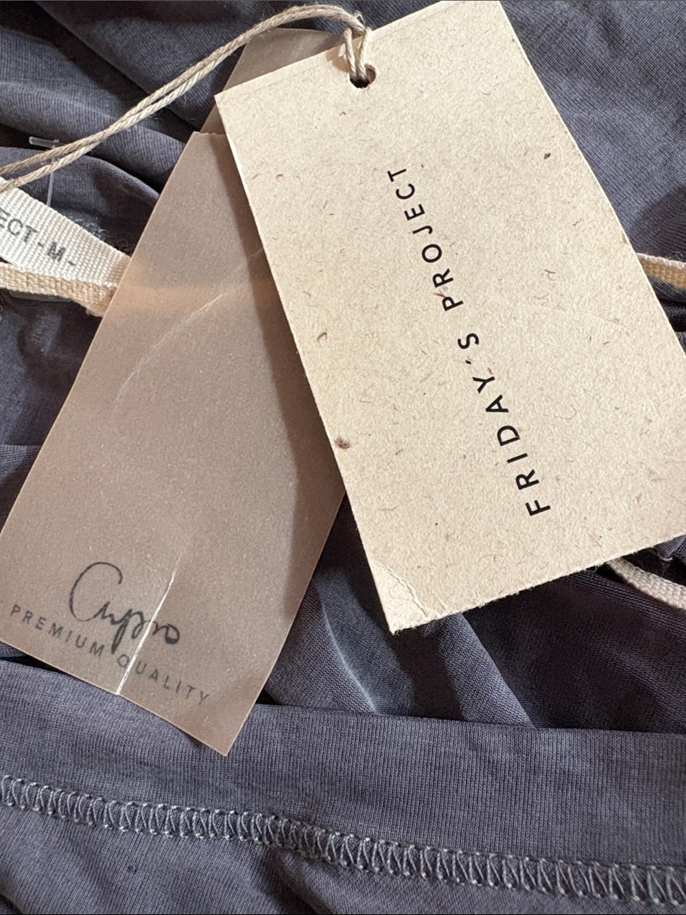 Vince Sleeveless Maxi Dress in Slate. Cupro.   FRIDAY  S. PROJECT - Picture 4 of 6